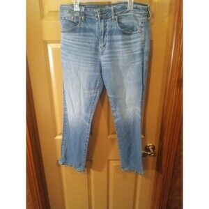 American Eagle Men’s 34x30 Airflex Original Bootcut Dark Wash Denim Blue Jeans